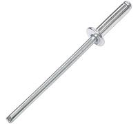 AERZETIX - C48096 - Lot de 100 Rivets aveugles standard Ø3x12mm aluminium/acier - DIN 7337 A - rivet pop à rupture de tige