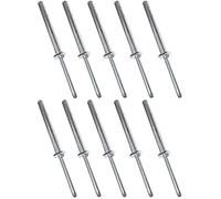AERZETIX - C48320 - Lot de 10 Rivets aveugles standard Ø5x50mm aluminium/acier - DIN 7337 A - rivet pop à rupture de tige