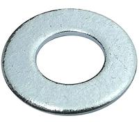 AERZETIX - C49130 - Lot de 100 Rondelles plates larges - M4 Ø8mm H 0.9mm - en acier zingué - DIN 125