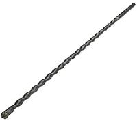 Aerzetix - C49364 - Foret à Béton SDS PLUS - Mèche pour Perçage du Béton/Brique/Pierre - pour Perceuse Electrique - Ø12mm - 460mm - Queue Cylindrique - en Acier Métal - Couleur Argent