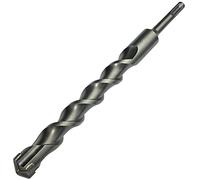 Aerzetix - C49416 - Foret à Béton SDS PLUS - Mèche pour Perçage du Béton/Brique/Pierre - pour Perceuse Electrique - Ø24mm - 260mm - Queue Cylindrique - en Acier Métal - Couleur Argent