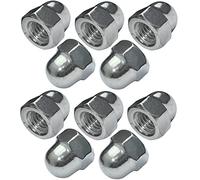 AERZETIX - C49612 - Lot de 10 écrous borgne M8 hexagonaux - à tête bombée en forme élevée creuse - en acier inoxydable A2