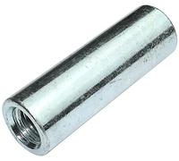 AERZETIX - C49685 - Ecrou de raccordement M6xM8x40mm fileté - manchon de jonction cylindrique prolongateur - réducteur adaptateur