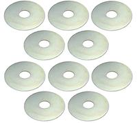 AERZETIX - C49704 - Lot de 10 Rondelles de carrossier plates larges - M10 Ø10.5x40x1.50 - en acier zingué