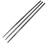 AERZETIX - C54257-3x Limes Rondes d'Affûtage à Main pour Chaîne de Tronçonneuse - 3/16" ∅4.8mm - Affûtage Gouge Aiguiseur