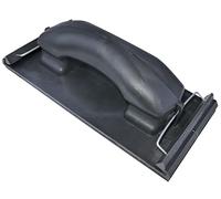 AERZETIX - C54955 - Cale à poncer manuelle 210x96 mm - support/bloc de ponçage pour papier de verre/abrasif - outillage de plaquiste/maçon - lisser/aplanir - en plastique
