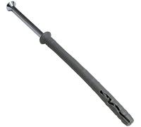 AERZETIX - C57455 - Lot de 50 Chevilles à Clou Ø6x80 mm + 50 vis Ø4x85 mm à tête fraisée - pour Fixation en béton/Brique/parpaing