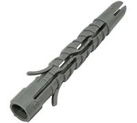 AERZETIX - C57693 - Lot de 100 Chevilles universelles Ø6x50 mm - Chevilles Crampons Multi-usages - en Plastique - pour Fixation en béton Brique parpaing