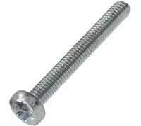 AERZETIX - C59844 - Lot de 50 Vis métaux à tête cylindrique M2.5x20 mm à empreinte PH1 - boulon d'assemblage - DIN 7985 - dureté 4.8 - en acier au carbone - couleur argent