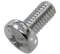 AERZETIX - C59848 - Lot de 100 Vis métaux à tête cylindrique M3x6 mm à empreinte PH1 - boulon d'assemblage - DIN 7985 - dureté 4.8 - en acier au carbone - couleur argent