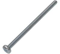 AERZETIX - C59860 - Lot de 100 Vis métaux à tête cylindrique M3x50 mm à empreinte PH1 - boulon d'assemblage - DIN 7985 - dureté 4.8 - en acier au carbone - couleur argent