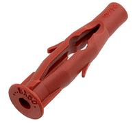 AERZETIX - C64980 - Lot de 30 Chevilles universelles 8x50 mm - en Nylon - Fixation en béton Brique Pierre béton cellulaire matériaux Creux Panneaux Construction travaux bâtiment vis à Bois ossature