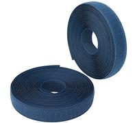 AERZETIX - C65892 - Bande/rouleau de scratch 20 mm 5 mètre auto-agrippant - organisateur/serre câbles - ruban sac vêtement attache sangle - couleur: bleu pétrole clair - en polyamide et polyester
