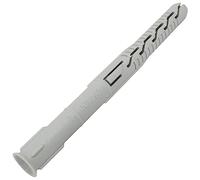 AERZETIX - C67084 - Lot de 25 Chevilles universelles Ø10x120 mm à collerette biseautée/fraisée - en Polyamide - maçonnerie Fixation béton Brique parpaing bâtiment vis Construction