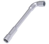 AERZETIX C68497 Clé à pipe débouchée 8 mm à 6 pans | 118x27x12 mm, Accessoire auto serrage assemblage desserrage, Couleur argent