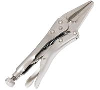AERZETIX - C68528 - Pince-étau à bec allongé mâchoire dentée - longueur 150 mm - pince autobloquante réglable de serrage multifonctionnel rapide - en acier au carbone