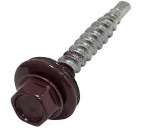 AERZETIX C73110 Vis autoperceuses métal-bois Ø4.8x35mm, Lot de 60