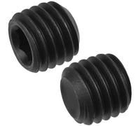 AERZETIX C76128 Vis de blocage M12X10 mm, Lot de 2, Noir