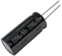 AERZETIX - Condensateur Électrolytique Chimique - Radial - 2200µF ± 20% 50V THT 85°C 2000h Ø16x35.5mm - C12739
