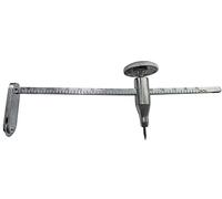 AERZETIX - Coupe-Cercle Compas Réglable pour Cloison Sèche 30-400mm - Découpe Passage de Prises dans Cloison Sèche - Outils de Traçage Circulaires pour Plaques de Plâtre/Bois - Acier