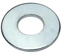 AERZETIX - Lot de 100 Rondelles de Carrossier Plates Larges - M8 Ø8.4x20x1.50 - en Acier Zingué