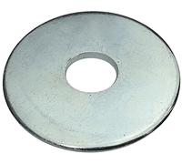AERZETIX - Lot de 100 Rondelles de Carrossier Plates Larges - M8 Ø8.4x30x1.50 - en Acier Zingué