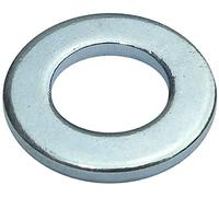 AERZETIX - Lot de 100 Rondelles Plates Larges - M7 Ø14mm H 1.5mm - en Acier Zingué - DIN 125 - C49254