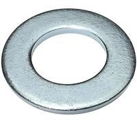 AERZETIX - Lot de 100 Rondelles Plates Larges - M8 Ø16mm H 1.5mm - en Acier Zingué - DIN 125 - Type Large