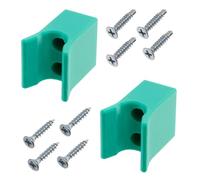 AERZETIX Lot de 2 supports muraux de rangement compatible avec lance d’arrosage Gardena Comfort 18334 maintien par le tube/visserie incluse