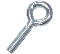 AERZETIX - Lot de 20 Pitons à Visser M5x20 - Ø5x20mm - en Acier Zingué - Couleur Argent - Bricolage - Outillage d'Assemblage/Quincaillerie