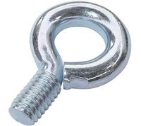 AERZETIX - Lot de 20 Pitons à Visser M6x10 - Ø6x10mm - en Acier Zingué - Couleur Argent - Bricolage - Outillage d'Assemblage/Quincaillerie
