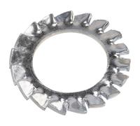 AERZETIX Lot de 20 rondelles éventail M14 à denture externe en acier zingué pour vis M14