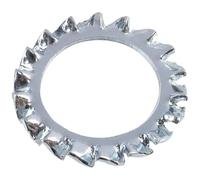 AERZETIX Lot de 20 rondelles éventail M16 à denture externe en acier zingué pour vis M16