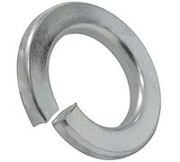 AERZETIX - Lot de 25 Rondelles Grower Frein Ressort DIN127 - pour Boulon/Vis M16 - en Acier Zingué - Assemblage Boulonnerie Fixation Mécanique