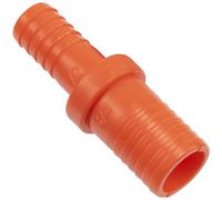 AERZETIX - Lot de 8 Réductions Jonctions Cannelées 3/4"x1/2" pour Tuyau d'Arrosage en Plastique | Manchon Raccord Réduit Système d'Irrigation Équipement Accessoire Jardinage