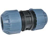 AERZETIX - Manchon de Réparation à Compression Ø32mm 10 Bars pour Tuyau d'Eau - Raccord Réparateur de Tuyau d'Arrosage/d'Irrigation - en Polypropylène - Connecteur