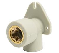 AERZETIX - Raccord Coudé Fileté Femelle en Polypropylène PPR Ø20 mm x 1/2" PN25 à Souder - Plomberie Chauffage Travaux Installation d'Eau Potable Alimentation Tuyau