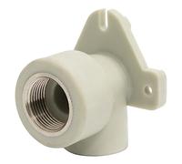 AERZETIX - Raccord Coudé Fileté Femelle en Polypropylène PPR Ø25 mm x 3/4" PN25 à Souder - Plomberie Chauffage Travaux Installation d'Eau Potable Alimentation Tuyau - C66895