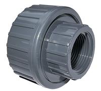 AERZETIX - Raccord Union Mixte avec Joint Torique - à Coller Ø25mm - à Visser 3/4" - Femelle/Femelle - en Plastique - PN16 - pour Tubes d'Adduction d'Eau, Irrigation, Fluides Divers - C52023