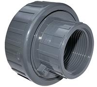 AERZETIX - Raccord Union Mixte avec Joint Torique - à Coller Ø40mm - à Visser 1 1/4" - Femelle/Femelle - en Plastique - PN16 - pour Tubes d'Adduction d'Eau, Irrigation, Fluides Divers