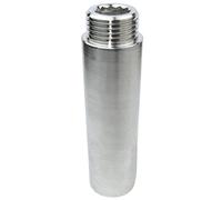 AERZETIX - Rallonge Raccord de Jonction Droit à Visser - Filetage Mâle/Femelle 1/2" - Longueur 80mm - en Métal