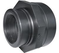 AERZETIX - Réduction/Raccord à Visser Femelle/Femelle - Filetage 2'' x 1 1/4'' - Mamelon Réduit - PN 6 Bars - en Plastique