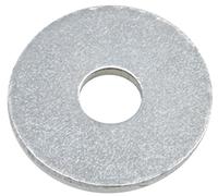 AERZETIX - Rondelles de Carrossier Plates Larges - Lot de 100 - M4 Ø4.3x15x1.25mm - en Acier Zingué
