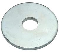 AERZETIX - Rondelles de Carrossier Plates Larges - Lot de 100 - M5 Ø5.3x20x1.5mm - en Acier Zingué - C49689