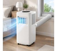 AETEREOS Climatiseur Mobile 13000 BTU, Contrôle Télécommande, Silencieux <48 DB, Minuterie 24 H, Kit Fenêtre, Idéal pour Pièces Jusqu’à 30 m² 3800W
