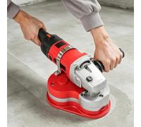 AETEREOS Ponceuse Portative à Trois Têtes pour Murs et Sols, Ponceuse Électrique Diamantée 2800 W avec Disques Diamantés pour Granit, Marbre, Béton et Pierre - 6 Vitesses +Vacuum-Cleaner