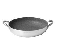 Aeternum, Grande famille, grande taille, casserole antiadhésive, adaptée à l'induction, diamètre 40 cm, aluminium, argent
