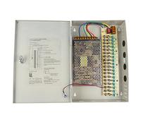 Aexit CC 12V 20A 240W 18 canaux Sortie CCTV Distribué Alimentation Bloc à pour Caméra de Sécurité (fb6aea47a3086add2be6c692ba809ccb)
