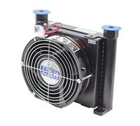 AF/AJ1025T-CA 1/2 "refroidisseur D'air Hydraulique Radiateur D'huile Refroidi Par Air Ventilateur D'échange De Chaleur For Machines D'usine Absorption efficace des chocs(AC380V)