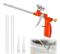 AFAIK Pistolet à Mousse Expansive Pistolet pour Mousse ExpansivePU Pistolet | Mousse Polyurethane pour Mousse pour Scellement, Calfeutrage (Couleur orange)